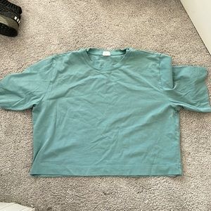 Aritzia/Wilfred Cropped tee